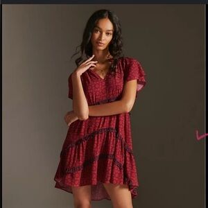 Anthropologie by Robin red dress